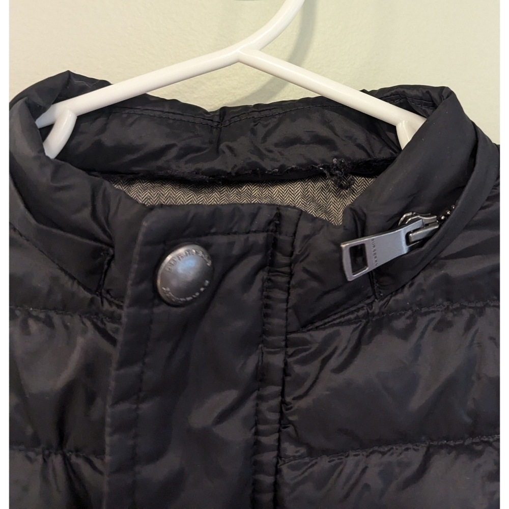 Burberry Children Black Quilted Puffy Duck Down Jacket Size 8 - Picture 7 of 15